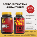Mutant ZM8+ Testosteron e Booster, Strength Supplement, Muscle Recovery, 90 Capsules. 