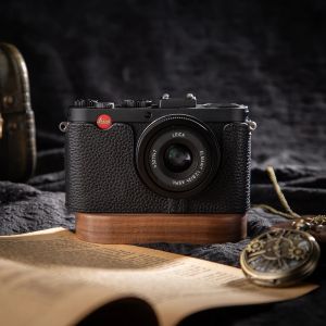 Roadfisher Genuine Real Leather Camera Bag Protect Case Cover Base Shoulder Belt Neck Strap For Leica X1 X2 XE X-E (typ102)