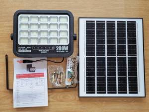 สปอร์ตไลท์ โซล่าเซลล์ STARLIGHT BEWON Lighting รุ่น BW-FLST200W / BW-FL800W / BW-FL1000W