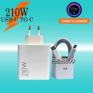 Charger Casan Xiaomi Mi TURBO CHARGE 210W USB TYPE  C TO C
