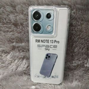 SoftCase Casing Xiaomi Redmi NOTE 13 PRO 5G Poco X6 5G Silikon Case Selikon Clear Bening Transparan TPU SPACE Space