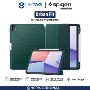Case for iPad Air 11 M3 M2 2025 2024 Spigen Urban Fit Stand Flip Slim Anti Shock Smart Casing