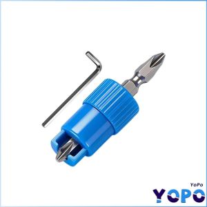 YoPo Universal Spring Loaded Screw Holding Bit Anti‑Fall Safety Screw Fixation Screwdriver Bit