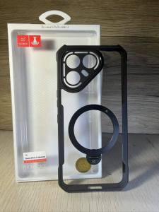 XUNDD Beatle MAGNET 3 IN 1 W/ ROTATING Stand Airbag Case FOR TECNO POVA 7 ULTRA POVA 7