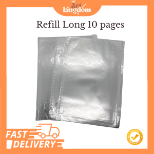 Clear Book – Short/Long Size Document Organizer | School & Office Filing Supplies by Art Kingdom PH