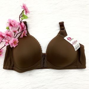 LADIES BRA FRONT CLOSURE BUCKLE Plus Size Seamless Push-up Womens Bra Wireless Underwear