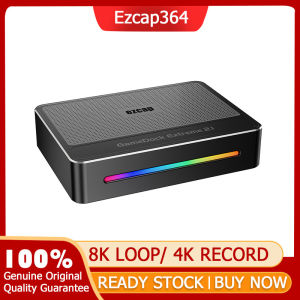 Ezcap 364 GameDock Extreme 2.1 HDMI To USB Type-C Video Capture Card 8K 60Hz Input Pass-through  4k60 1080p60 1080p240 Live Streaming and Recording