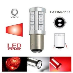 Lampu LED Bayonet Brake Rem 1157 W5W 5630 33 MATA Senja Mobil Motor VINYX Tidak Kedip / Strobo