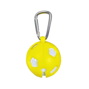 Dụng cụ giữ bóng golf kẹp cố định Túi bảo vệ duy nhất bóng lưu trữ bảo vệ tàu sân bay với móc Golf dụng cụ huấn luyện