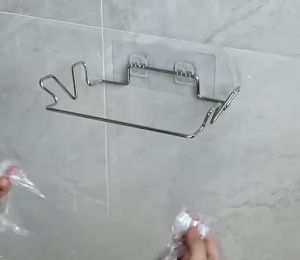 Giá Treo Túi Đựng Rác tiện ích giá treo đồ nhà bếp móc treo túi rác kệ đựng đồ nhà bếp thùng rác treo tủ bếp TTR