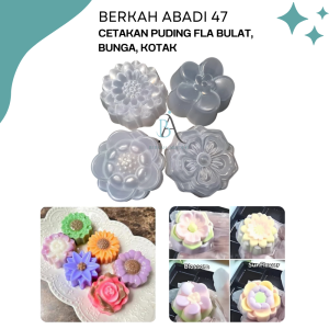 Cetakan Agar Flower isi 12pc Cetakan Puding Agar Jelly Cetakan Serbaguna Viral