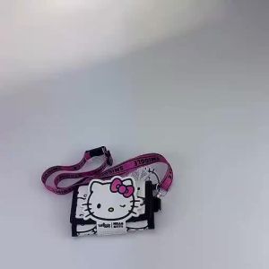 childrens wallet girls hello clutch wallets leather folder three layers card bag 5 inches
