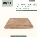 เขียงเอนเกรนไม้โอ๊ค Oak Wood end-grain Cutting Board S/M/L. 