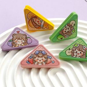 Triangle Plastic Clip Jepitan Kertas Penjepit Sudut Kertas TLD108
