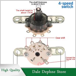 [Dale Dephne] Round Fan Speed Control Switch For Floor Fan Wall Fan Gear Switch Replacement Parts