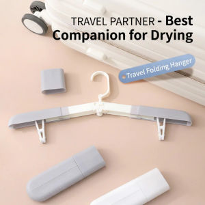 1PCS Magic Clothes Drying Rack Compact Foldable Cloth Hanger Convenient Plastic Foldable Travel