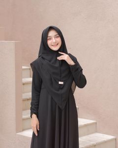 DAILY ONE [COD] - MAYRA SET SYARI / Gamis Setelan Hijab Terbaru 2024 / Dress Simple Modern Elegan / Gamis Wanita Remaja Aesthetic / Gamis Polos Simple dan Modis / Others