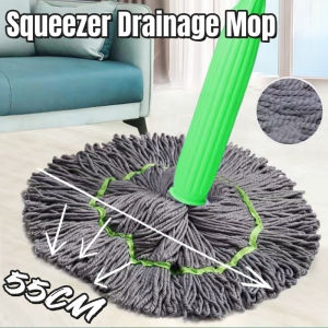 Dehydrated Mop Multi Function  Squeezer Drainage Quick Clean Mop Microfiber Absorbent Floor Mop
