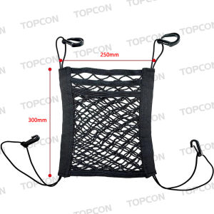 2 To 3layer Universal Car Net Elasticity Storage Bag Seat Multi-Pocket Mesh Cars Accessories