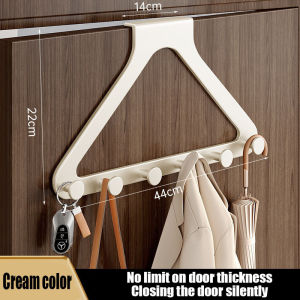 【SG Stock】 punch-free door hook/sticker hook bathroom kitchen bedroom hook/Bathroom Kitchen Bedroom door rear hook