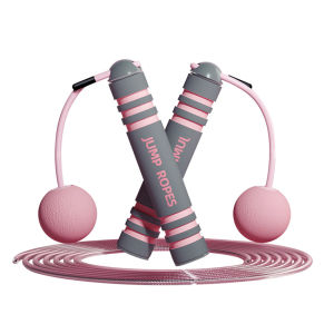 เชือกกระโดด เชือกกระโดดไร้สาย รุ่นใหม่ Jump Rope เชือกกระโดดเหมาะสำหรับคนหัดเล่น สายปรับได้ ช่วยให้กระโดดง่ายขึ้น ที่กระโดดเชือกไร้สาย