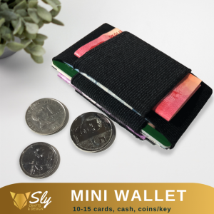Minimalist Sports Elastic EDC Front Pocket Card holder Wallet for Men & Women