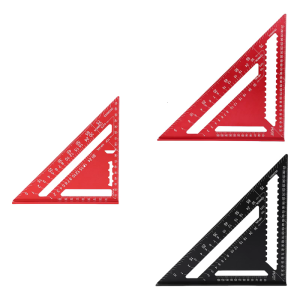 12inch Hoàng Gia tam giác Cai Trị precisions cao nhôm công cụ đo bố trí công cụ đo cho các kỹ sư & thợ mộc