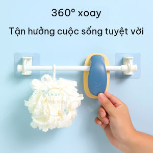 Set 2 Giá Đỡ Thanh Treo Rèm Cửa Không Cần Đục Lỗ Đa Năng - HÀNG CÓ SẴN