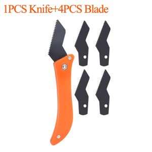 Ceramic Tile Gap Blade Ceramic Joint Wall Floor Grout Cleaning Removal Scraper with 4 Blade Tile Gap Cleaning Tools