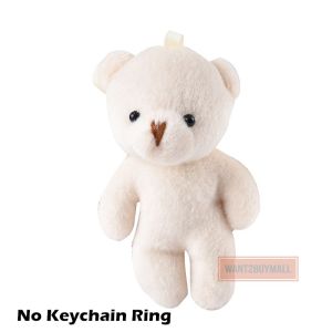 🇲🇾 🏆Hot Selling🔥 12cm Conjoined Teddy Bear Doll Plush Toys Packaging Small Gift Keychain Factory Wholesale Direct