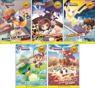 The Science Inquirer Series Level 1 (5 books bundle) by Young Scientists