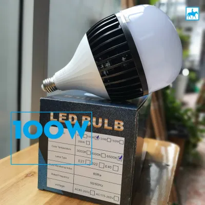 Bóng Đèn LED Bulb Trụ 65W E27 công suất lớn Ánh sáng trắng