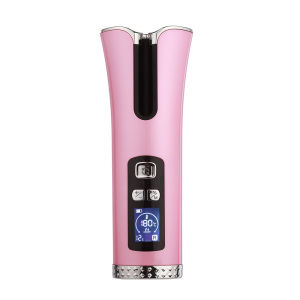 Auto Ceramic Wireless Curling Iron Hair Waver Tongs Beach Waves Iron Curling Wand Air Curler USB Cordless Automatic Hair Curler usb automatic curling iron Bare machine (storage bag usb two clips 1 pointed tail comb) 420g Battery capacity: 5200mA Chargin