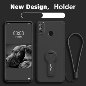 For เคส ปลอก tecno Spark 6 Go TECHNO Spark 6 go ไปศัพท์กรณี softcase ซิลิโคนเหลวป้องกันเรียบกันกระแทกกันชนปกการออกแบบใหม่360 ° กับผู้ถือ YTXZZJ01 น่ารัก ลายการ์ตูน กันกระแทก