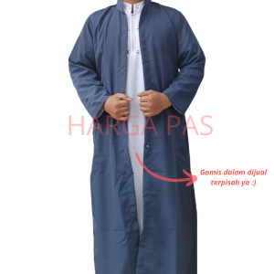 JUBAH LUAR DEWASA  pria Jubah gamis belah pria gamis laki laki gamis luaran abu putih hijau mocca hitam navy