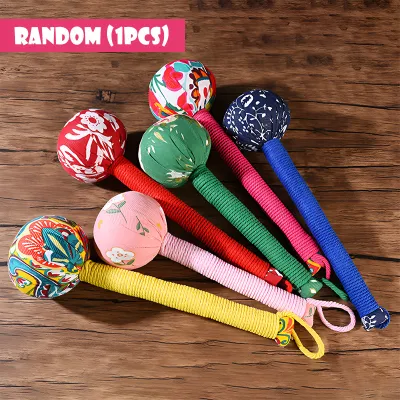 31cm Mugwort Hammer Massager Stick Meridian Tapping Massage Muscle Neck Back Knock Tukul Urut 艾草按摩捶