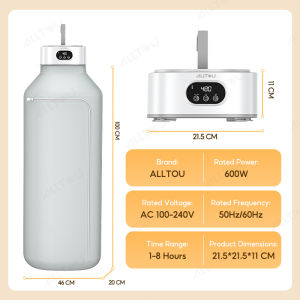 ALLTOU Clothes Dryer Machine Remote Control Portable Dryer With Timer Mini Dryer 600W Power 烘干机 Pengering Baju