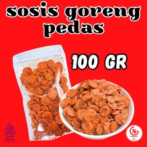 SOSRENG PEDAS GURIH 100GR SOSIS GORENG