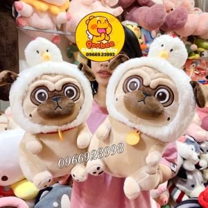 Gấu Bông Chó Nô Tài - Mèo Hoàng Thượng Cosplay - Chó Mèo Bông Cao Cấp