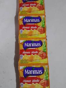 Instant Drink / Minuman Serbuk Marimas Pink Leci Nanas Madu Gula Asam Kelapa Muda Stroberi Jambu Biji Sirsak Nanas Jeruk Manis Nipis Peras Pontianak Mangga Bangkok Arumanis Blueberry 10 pcs x 6 Gram