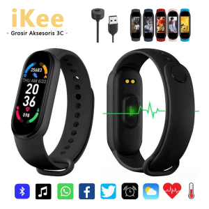 M8 Smartwatch M6 M7 Olahraga Gelang Pintar Pelacak Detak Jantung Pedometer Monitor Tekanan Darah