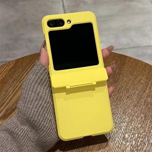 Fashion Gradient Double Color Case for Samsung Galaxy Z Flip 6 5 4 3 7 flip6 ZFlip Matte Hinge Full Protection Shockproof Cover
