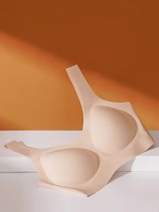 Seamless Cup Maternity Bra for Women Suitable for All Stages of Pregnancy Comfortable Gathered Vest-style Thin Bra