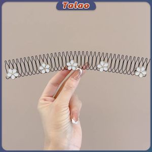 Invisible Broken Hair Clip Roll Curved Inserted Comb Women Hair Styling Bangs Hair Sorting Hairpin