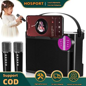 【HOSPORT】Wireless Headphones with Bluetooth 5.3 and Karaoke System for Festivals and Celebrations