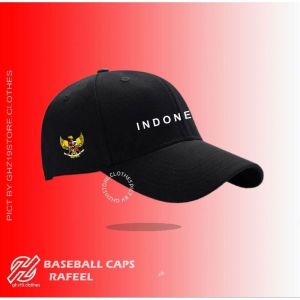 Topi Baseball Bordir Garuda Indonesia Korean Style INDONESIA GARUDA PANCASILA Putra Putri Anak Tanggung Dan Dewasa Premium