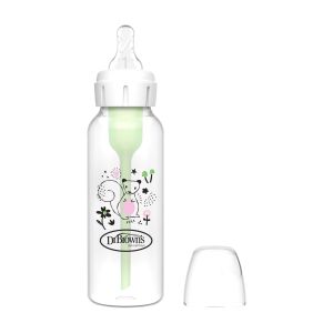 [ SB81108-ESX ] Bình sữa Dr.Browns cổ thường 250ml hình con sóc nhựa PP phiên bản Options Plus