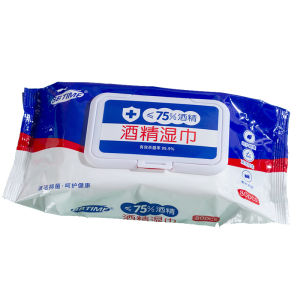 Alcohol Wipes Alcohol Ignitable Baby Wipes Tissue Alcohol Wet Wipes 99.9% Antibacterial Disinfection Tissue 酒精湿巾 湿纸巾 消毒湿巾