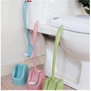 Bathroom Toilet Bowl Brush with Holder Bathroom Aaccessories Toilet Cleaner Brush Long Handle Cleaning Brush Toilet Brush