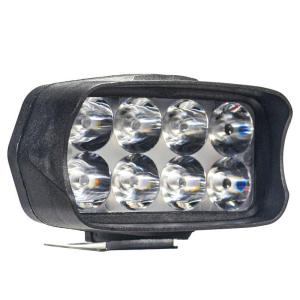Motorcycle Headlight 8/12/16 LED Driving Lights Waterproof Auxiliary Headlight Scooter External Spotlight Fog Light Accessories